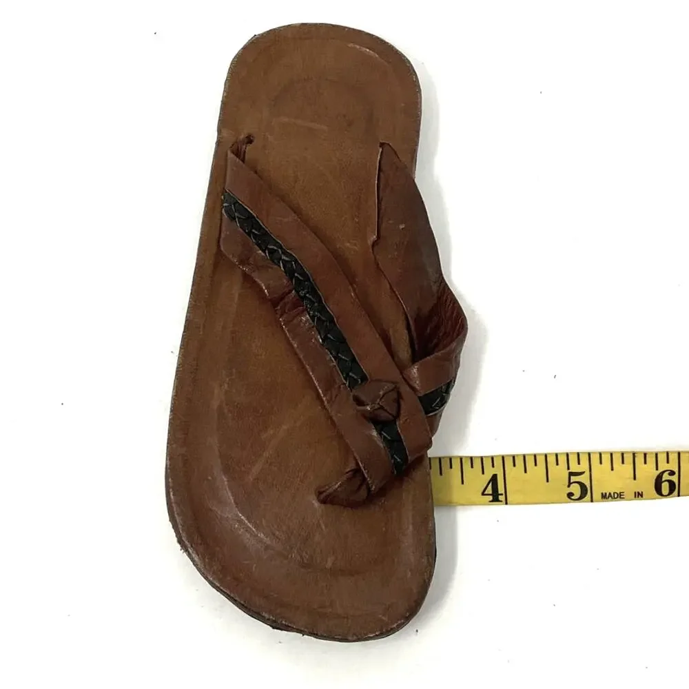 Brown Leather Sandals Kids Possible‎ Size 1Y or 2Y